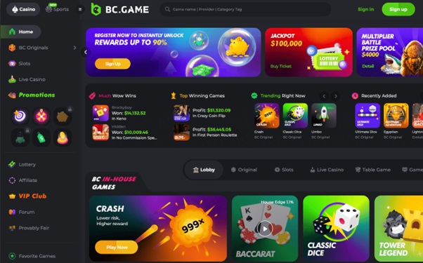 Discovering the Thrills of Live Casino on BC.Game